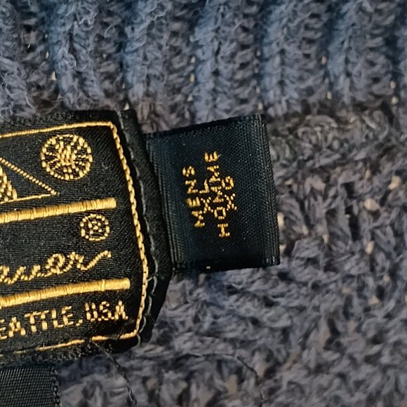 Vintage Eddie Bauer Cotton Men's Sweater in Gray - Picture 3 of 5